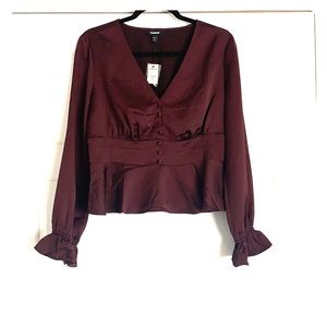 Express Peplum Top